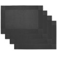 thumbnail image 1 of Manteles individuales lavables y fáciles de limpiar, manteles individuales de PVC para mesa de cocina, manteles de vinilo tejidos resistentes al calor, 1 of 5