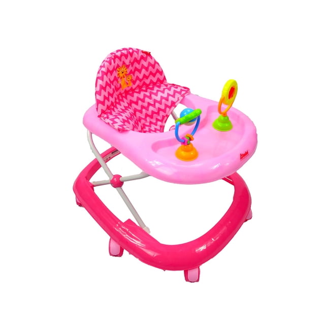 Andadera D'Bebe ZOO con juguetes Rosa -