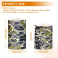 thumbnail image 6 of Yayeee Flameless Candles with Remote Flickering Battery Operated Multi Color Changing, Green Floral, 6 of 7