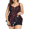 thumbnail image 1 of Mycity® Traje De Baño De Dos Piezas Talla Grande Para Mujer, 1 of 5