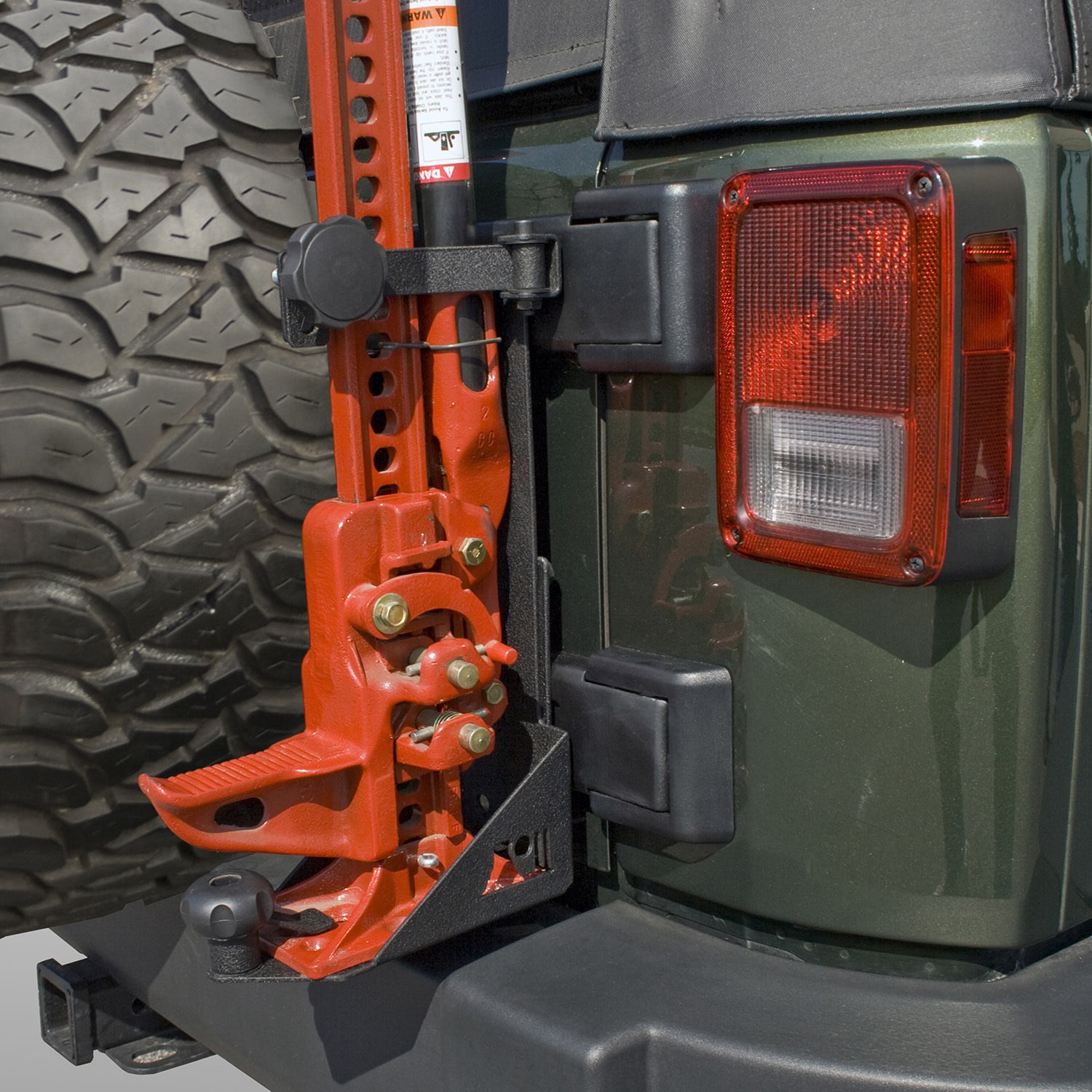 Rugged Ridge 11586.08 Off-Road Jack Mount Spacer Kit for 07-18 Jeep Wrangler JK