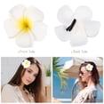 thumbnail image 5 of FRCOLOR Beach Theme Hair Accessories 12 Pcs Assorted Color Flower Hair Clips for Girls Beach Party, 5 of 6