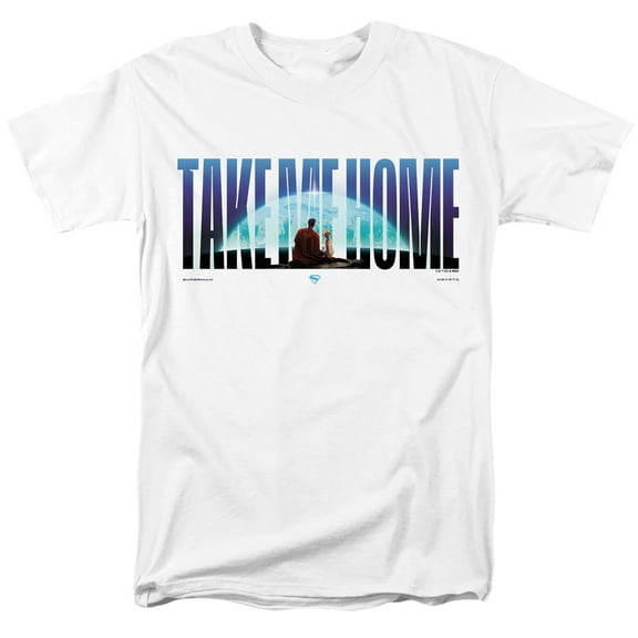 Superman 2025 Movie Take Me Home Words Graphic Tee For Men & Women