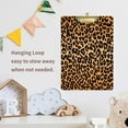 thumbnail image 7 of FMSHPON Leopard Print Clipboard Hardboard Wood Nursing Clip Board and Pull for Standard A4 Letter 13x9 inches, 7 of 7