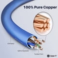 thumbnail image 4 of GearIT Pre-Terminated Cat 6 Ethernet Cables for Home & Office Network, Blue 3-ft 100 Pack, 4 of 8