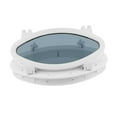thumbnail image 5 of 400x200mm ( 15 X 8 inch) Boat Oval Porthole Window with White Hole &, 5 of 6