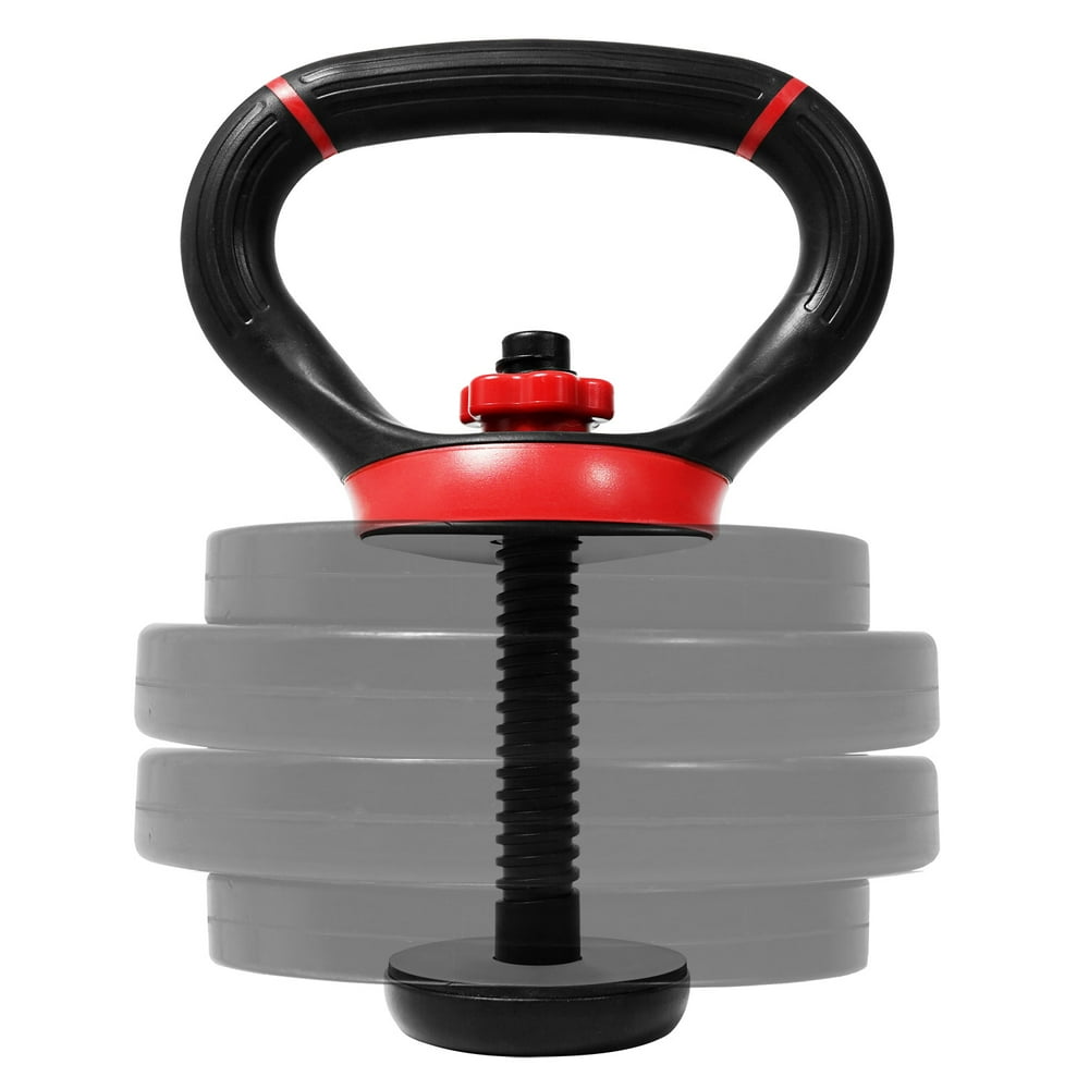 Yes4All Adjustable Kettlebell Handle for Plates Kettlebell Weight Handle Supports up to 100lbs