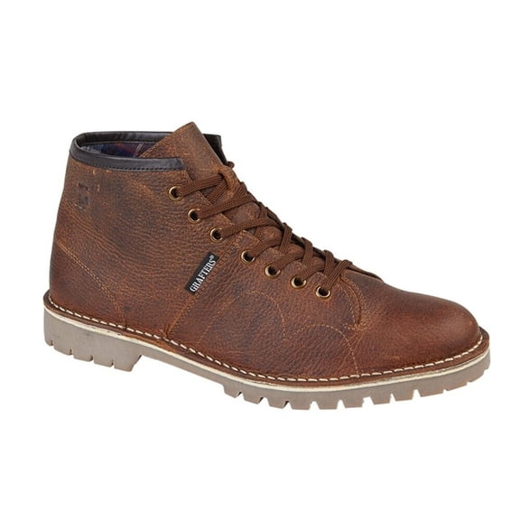 Grafters Adult Heritage Waxy Leather Monkey Boots