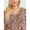 thumbnail image 4 of Jessica Simpson Women's Stayce Cropped Ruffle Top with Long Sleeves, Sizes XS-XL, 4 of 6