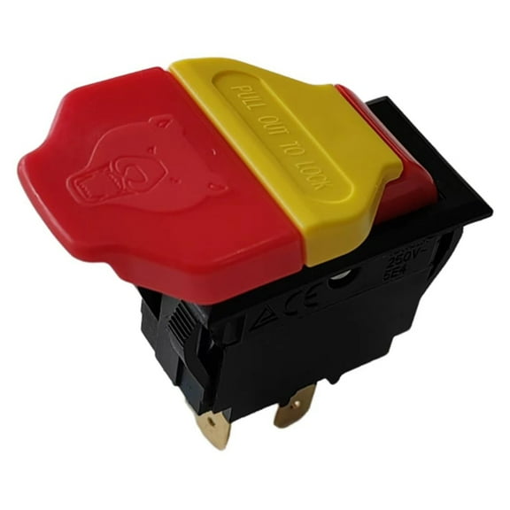 On- Paddle Switch 20/12A 125/250V 4Pins for 137 Series Table Saw & Drill 0LWG 2 G12011
