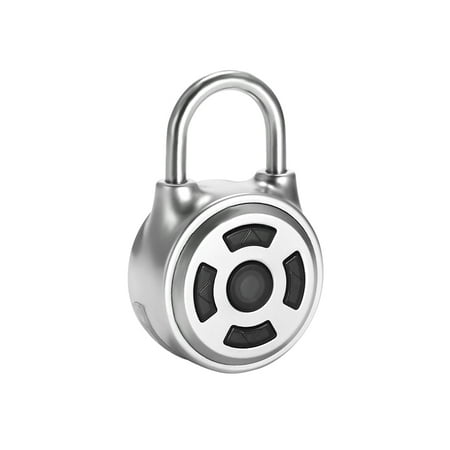 Mini Smart Padlock BT Keyless Lock Phone APP Password Unlock Waterproof Anti-Theft Door Luggage Case Bag Safe (Best App To Unlock Wifi Password)