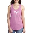 thumbnail image 1 of Aries Zodiac Sign Racerback Tank, 1 of 3