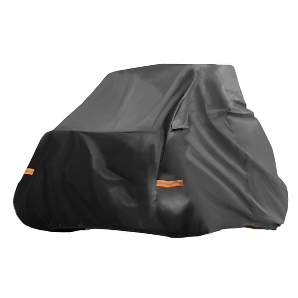 Cubierta UTV Unique Bargains para Polaris RZR Turbo R Impermeable Protección Lado a Lado 210D-PU Negra 325x188x189cm