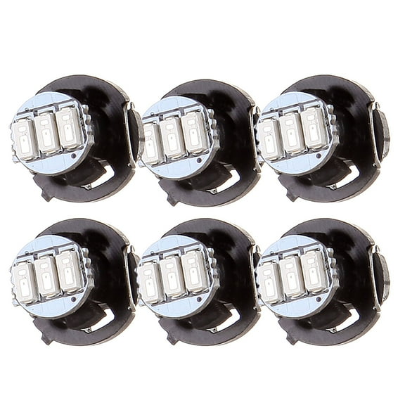 cciyu T4 3-3014-SMD Green Instrument Cluster Dash Panel Lights Super Bright:Bulbs Neo Wedge Lights 6PCS