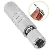 WHAMVOX Spark Plug Socket Magnetic Spark Plug Socket Metal Swivel Spark Plug Replacement Spark Plug Car Accessory
