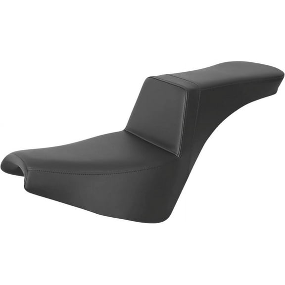 Saddlemen Step-Up Smooth Black Seat for 2018-2023 Harley FXBB/FXST (818-30-194)