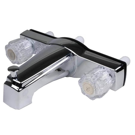 Robinet de Baignoire et de Douche pour VR et Motorisé avec Valves de 8 Po - Chrome