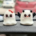 thumbnail image 4 of Lovely Ghost Halloween Decor, Resin Ghosts Small Scary Ghost Figurines Halloween Ghost Sculpture Statue Spooky Home Decorations Coffee Table Centerpieces Shelf Car Interior Decoration Pendant, 4 of 8