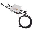 thumbnail image 2 of SG 600W Sine Wave Solar Inverter Aluminum Alloy WiFi Solar Power Micro Grid Tie Inverter for Power Generation System AC 120V 230V, 2 of 8
