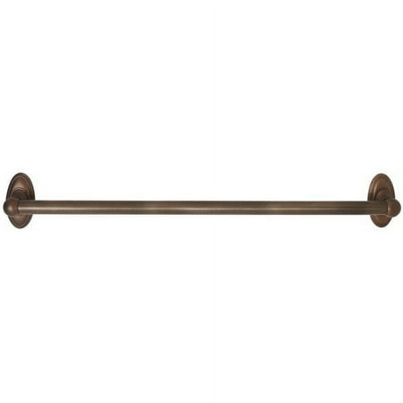 Alno Inc Classic Traditional 24'' Grab Bar with Brass Construction