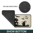 thumbnail image 7 of 2 Pcs Happy Halloween Kitchen Rugs and Mats Set Horror Orange Pumpkin Spooky Kitchen Runner Absobent Rugs for Kitchen Floorfor Farmhouse Door (47x17+30x17 Inches), 7 of 7