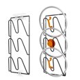 thumbnail image 2 of Organizador de cocina Moyic Soporte de tapa de olla de Metal 3 niveles Negro, 2 of 6