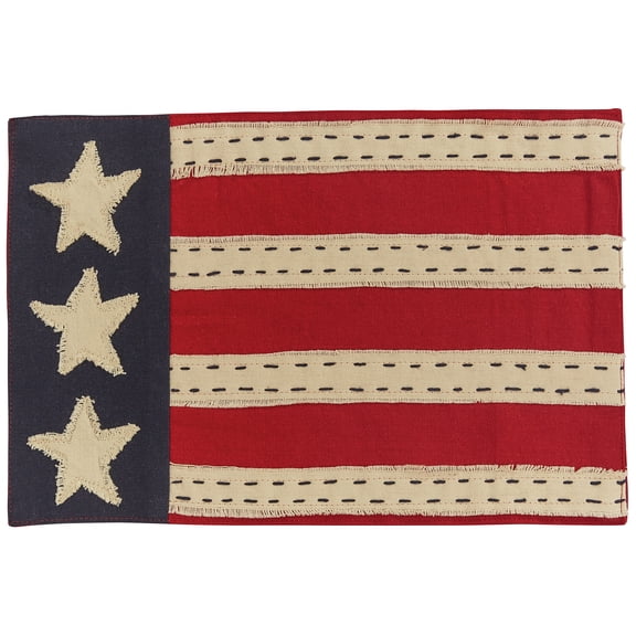 Park Designs Star Spangled Accent Mat Set of 2