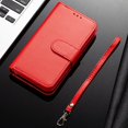 thumbnail image 5 of Dteck Case For Samsung Galaxy Note 20 (6.7 inches), Magnetic PU Leather Wallet Strap Case Flip with 9 ID&Credit Card Slots Pocket Stand Protective Phone Cover ,Red, 5 of 5