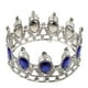 thumbnail image 4 of Preciosa tiara de cristal, corona de boda, accesorios nupcial, tiaras de de imitación Azul Yuyangstore coronas de tiaras mujeres, 4 of 8