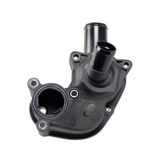 Engine Coolant Thermostat Housing Assembly - Compatible with 2005 - 2010 Ford Mustang 4.0L V6 2006 2007 2008 2009