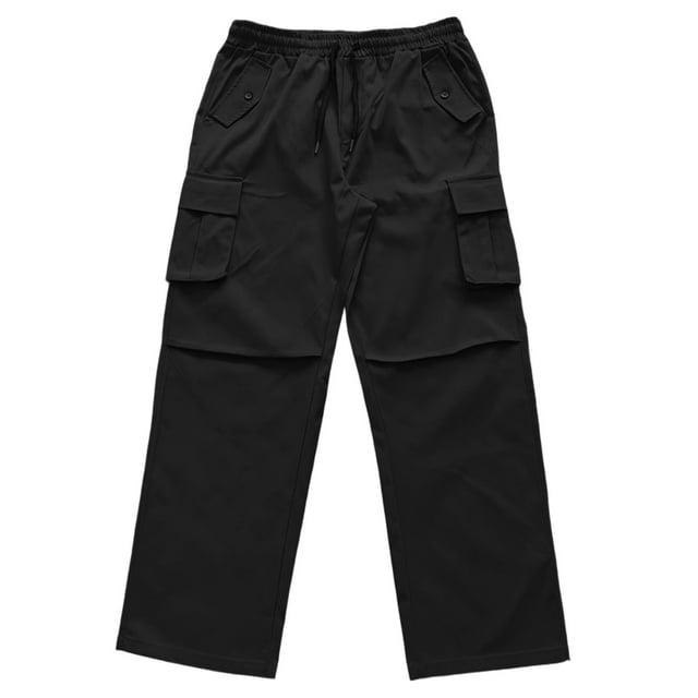 Pantalon de Travail Européen Mode Homme Jambe Droite Coupe Décontractée Légèrement Évasée pour Usage Quotidien Décontracté