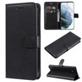 thumbnail image 1 of SaniMore for Samsung Galaxy S23 Ultra Case, with RFID Blocking [2 Card Slots] PU Leather Cover with Detachable Hand Strap Flip Kickstand Magnetic Wallet Cover for Samsung S23 Ultra, Black, 1 of 7