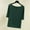 Green T-Shirts for Women, variant on Olyvenn Fashion Tops for Women Trendy Distressed Crewneck Half Sleeves Loose Casual T-Shirts Blouse Tops Cute Stylish Going Out Tops Black 14