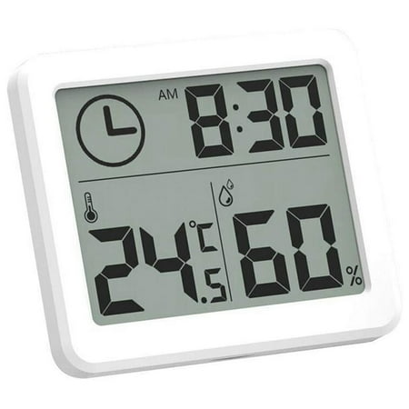 

Room Thermometer Humidity Meter Temperature and Hygrometer with LCD Screen Monitor Temperature and Humidity