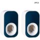thumbnail image 4 of 2 Pcs Toothpaste Dispenser Wall Mount For Bathroom Puncture Free Automatic Toothpaste Press (blue), 4 of 4