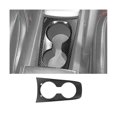 thumbnail image 2 of Carbon Fiber Center Console Water Cup Holder Decoration Cover Stickers For 2010-2015, 2 of 5