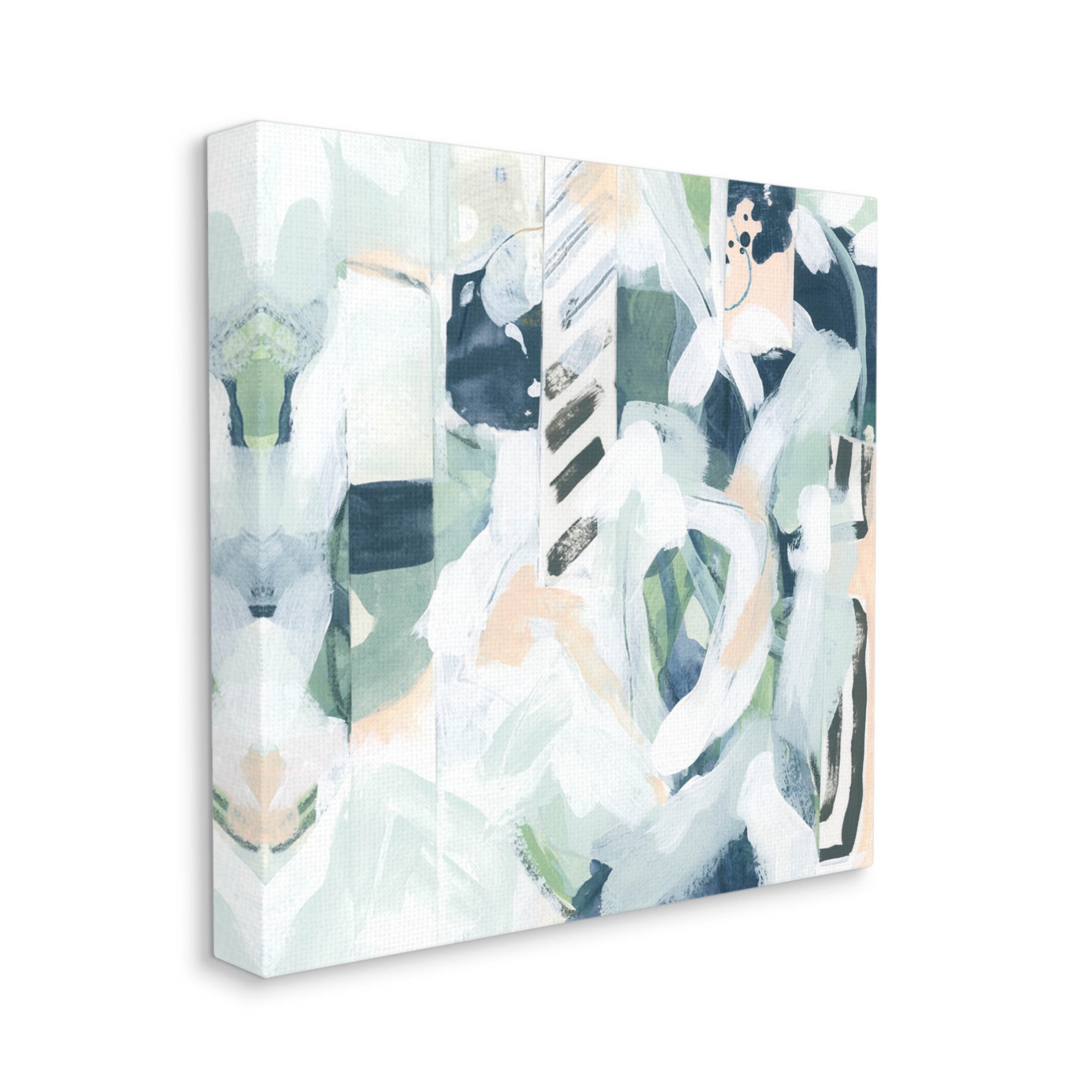 Stupell Industries Various Modern Shapes Arrangement Painting Gallery Wrapped Canvas Print Wall Art, Design by June Erica Vess