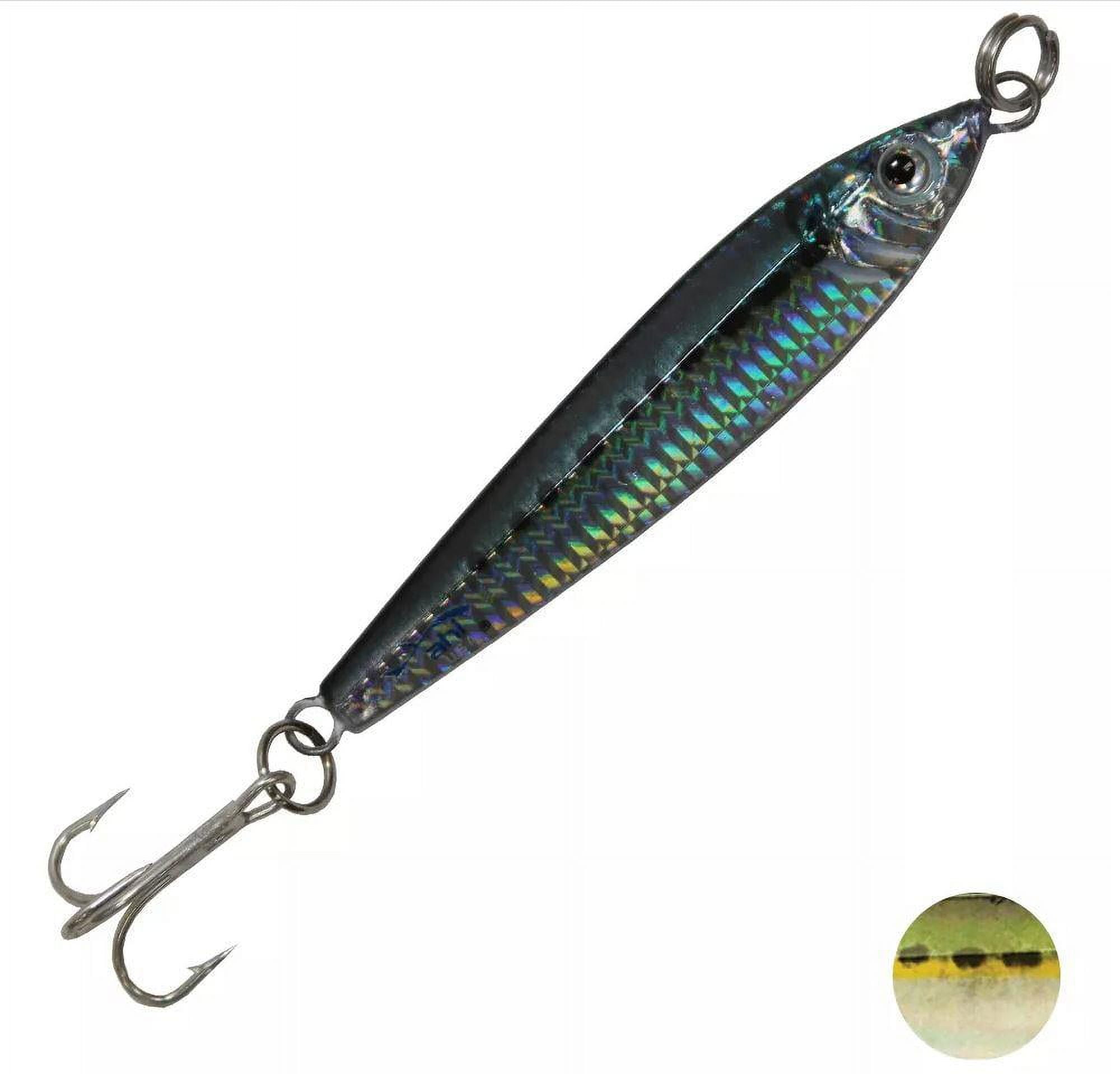 Ahi LF-1-AC Live Deception FlashJigs 1 oz Anchovy Fishing Lure