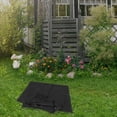 thumbnail image 4 of OULII Yard Tool Holder Leaf Bag Black 1Pcs For Lawn Tractor, 4 of 8