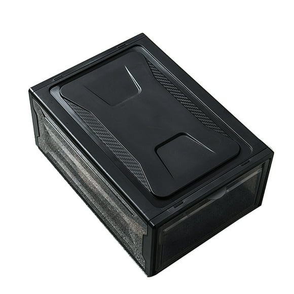 EeaseMX 1 caja transparente para zapatillas, zapatero, caja con patrón de concha.