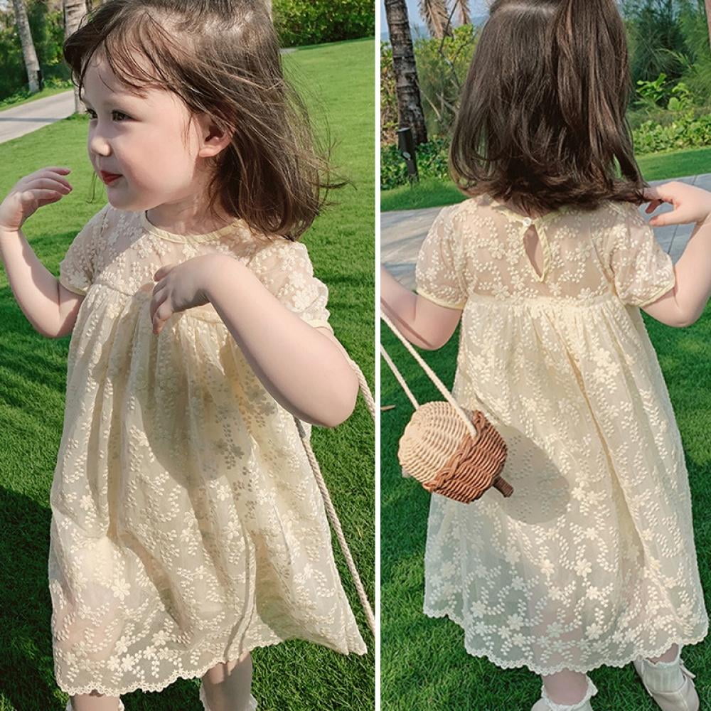 mesh frock dress
