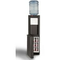 Glacial Water Dispenser Water Cooler and Refrigerator, Black TopLoad