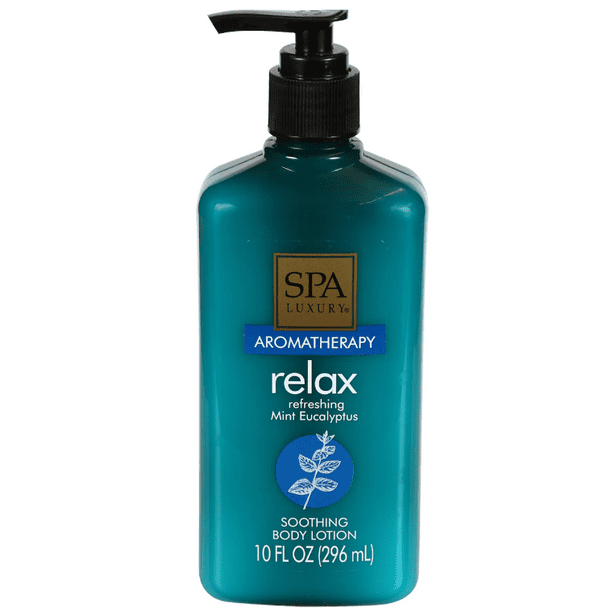 Spa Luxury Relax Aromatherapy Body Lotion, 10oz. Bottles