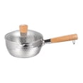 thumbnail image 2 of Japanese Saucepan with Pouring Spout Universal Soup Pot for Hotel Home Kitchen 18cm, 2 of 7