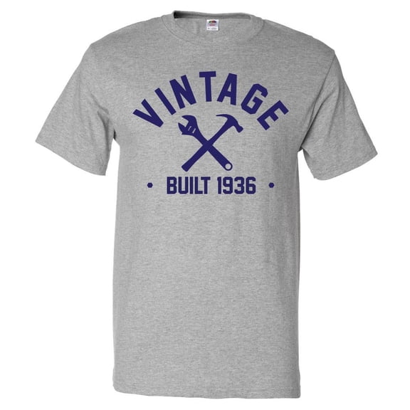 90th Birthday Gift T shirt 90 Years Old Present 1936 Tools Tee
