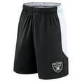 thumbnail image 2 of Men's Fanatics Black/White Las Vegas Raiders Go Hard Shorts, 2 of 3