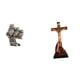 thumbnail image 1 of Figuras de búho,Figuras de búho,animales artificiales,artesanías,decoración del hogar,Estatua católica,Estatua de la Virgen María Figura Colección Religiosa,Figura de la cruz de Jesús, 1 of 8