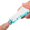 thumbnail image 2 of Toenail Clipper, Stainless Steel Nail Cutters Metal Case Packing Rotary Stainless Steel Sharp Blade Fingernail Toenail Clipper, Trimmer, 2 of 8