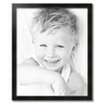 thumbnail image 2 of ArtToFrames 26" x 32" Honors Black with Silver Picture Frame, 26x32 inch Black Wood Poster Frame (WOM-5157), 2 of 7