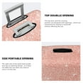 thumbnail image 5 of Xecao Rose Gold Glitter print Elastic Luggage Cover, with double-sided print , is perfect for travel, business, and daily use, 5 of 9